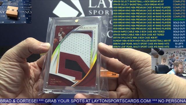 2020 Break King Basketball Premium Edition 3 Box Case Break #5 смотреть онлайн