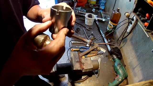 Ремонт передней вилки мотоцикла Минск ч.2 смотреть онлайн