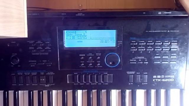 Как удалить запись на синтезаторе casio 6200 смотреть онлайн