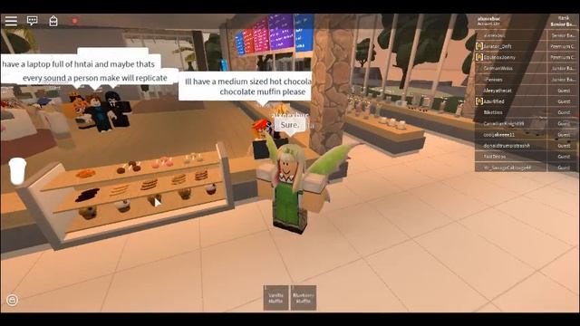 Senior Barista roleplay at Frappe ROBLOX смотреть онлайн