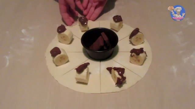 Бананово шоколадный десерт! Завтрак вкусно и быстро! ВКУСНЯШКА смотреть онлайн