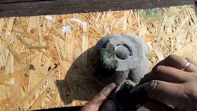 DIY | ПОДСВЕЧНИК ИЗ ЦЕМЕНТА В ФОРМЕ ТЫКВЫ | СВОИМИ РУКАМИ