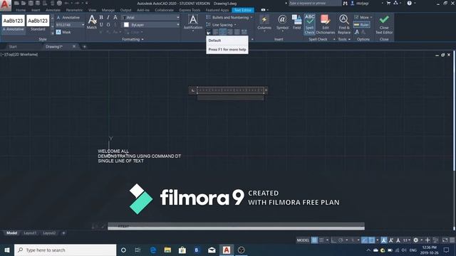 AUTOCAD 2020: TEXT MTEXT AND STYLES смотреть онлайн