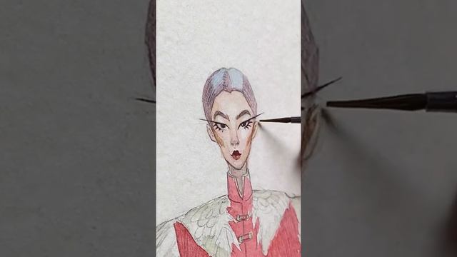 КИТАЙСКИЙ ФЕНИКС| Акварельная иллюстрация| Watercolor Speedpaint with Chinese Phoenix смотреть онлайн