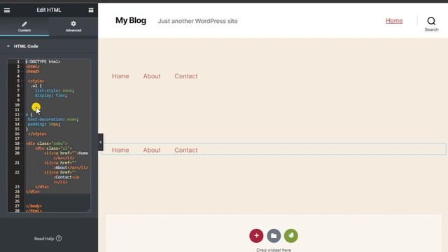 Elementor HTML widget - Add HTML CSS Javascript and shortcodes to WordPress website смотреть онлайн