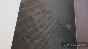 Как по штукатурить деревянные перегородки или дранку.