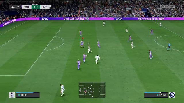 FIFA 22 BASTONI 3 pass GOAL! смотреть онлайн