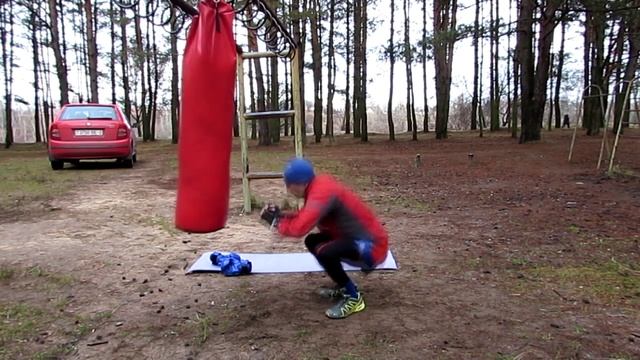 Тайский бокс. ТАБАТА тренировка на развитие выносливости. смотреть онлайн