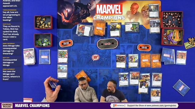 Marvel Champions Playthrough - Gambit & Rogue vs Green Goblin смотреть онлайн