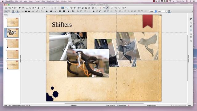 LibreOffice Impress Quick Video: Arranging photos смотреть онлайн