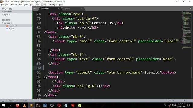 Bootstrap Project [ Web Agency ] Complete Video смотреть онлайн