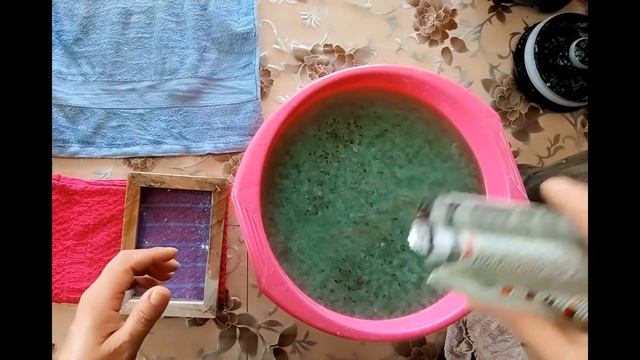 Мастер класс по созданию бумаги ручного литья. Скрапбукинг смотреть онлайн