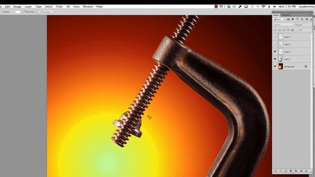 Photoshop Tutorial - Using The Lasso Tool смотреть онлайн