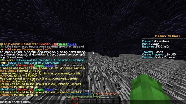 Minecraft Cracked OP Prison # Server just doing stuff | New ip | Check description смотреть онлайн