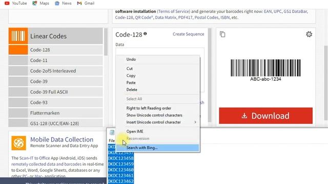 How to generate multiple barcode online free смотреть онлайн