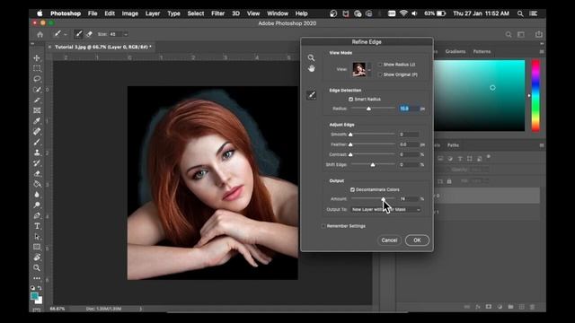 how to delete background in photoshop on Mac - Mac OS | Fast Tutorial смотреть онлайн