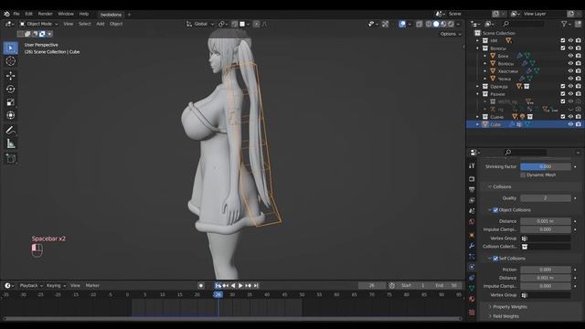 Hair Animation in Blender - Tutorial смотреть онлайн