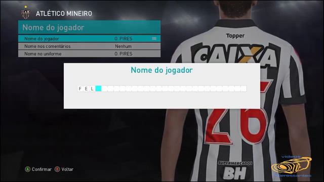 Elenco Correto Do Atletico Mineiro PES 2018