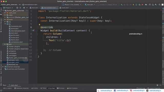 Flutter : Translate text to different language | flutter coding смотреть онлайн