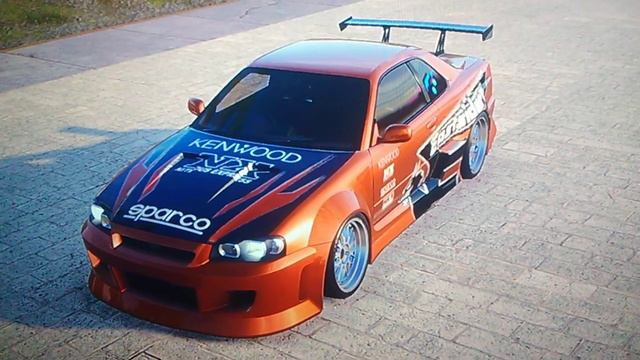 Nissan Skyline R34 from Olympic City #needforspeedunderground1 смотреть онлайн