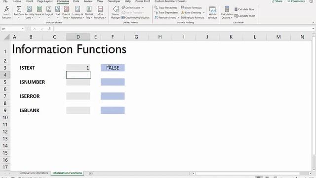 How to Perform Logical Tests in Excel for IF Functions смотреть онлайн