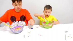 Егорка и Ярик хотят одну и ту же слизь