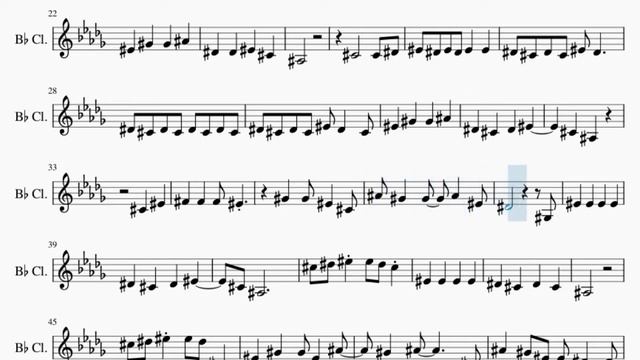 Clarinet Sheet Music: How to play The Lazy Song by Bruno Mars смотреть онлайн
