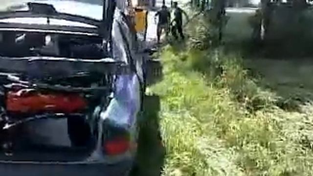 Renault Safrane - crash смотреть онлайн