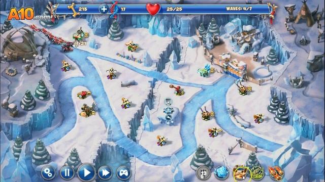 LETS PLAY DAY D: TOWER RUSH - PERFECT - ICE AGE - LEVEL 3-12 смотреть онлайн