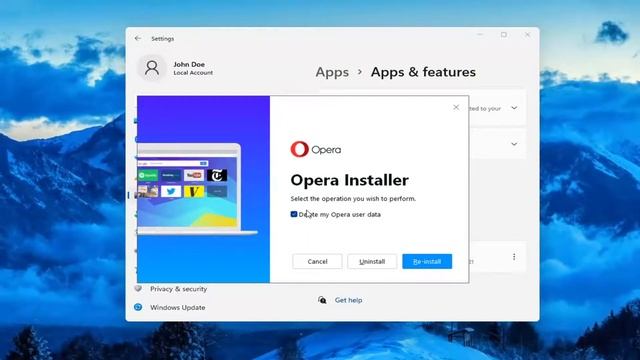 How to Completely Remove or Uninstall Opera Browser From Windows 11 [Tutorial] смотреть онлайн