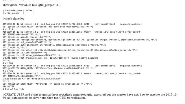 DevOps & SysAdmins: MySQL GTID replication смотреть онлайн