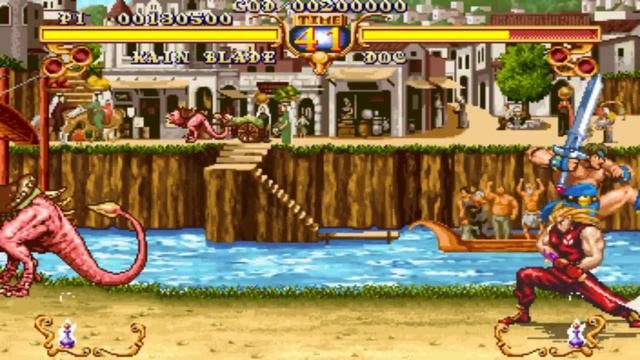 Golden Axe: The Duel (full gameplay) (Kain) смотреть онлайн