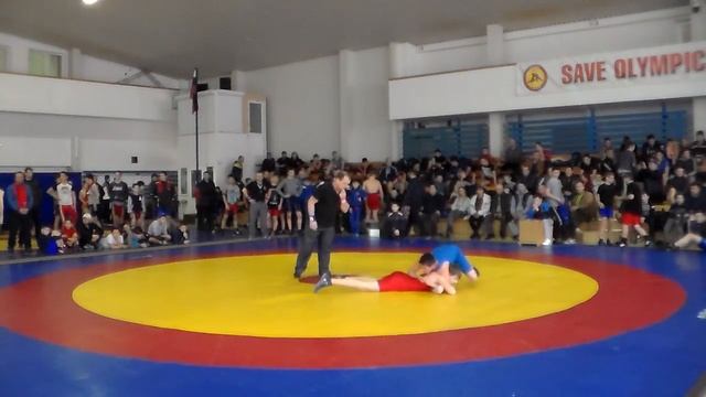 Первенство Республики Крым по спортивной (греко-римской) борьбе среди юношей 2003-2004 гг.р.-В-11 смотреть онлайн