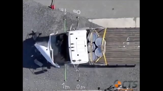 Crash-test of TiSO High security Bollard ASTM F 2656-07, M50, P1(-0.6m) смотреть онлайн
