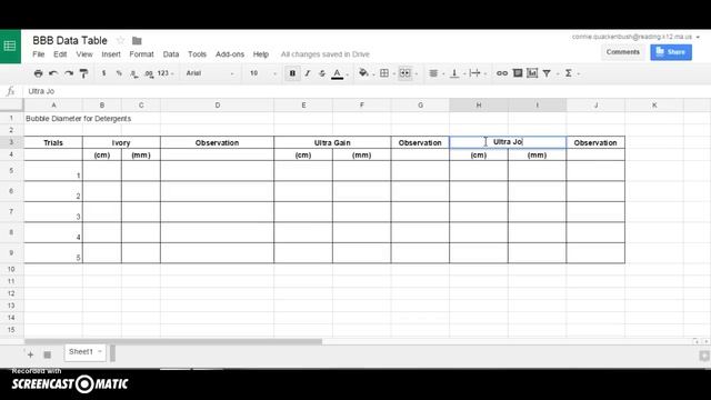 How to Make a Data Table in Google Sheets смотреть онлайн