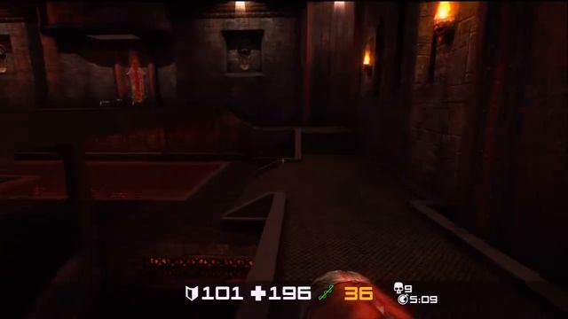 Quake Arena Arcade Early Build 1v1 Symmetry смотреть онлайн