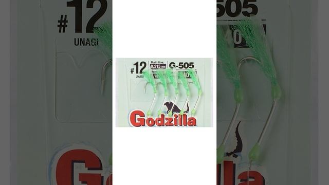 Новинка 2022/2023! Зимняя оснастка (гирлянда) HIGASHI Godzilla для ловли зубаря на Сахалине. смотреть онлайн