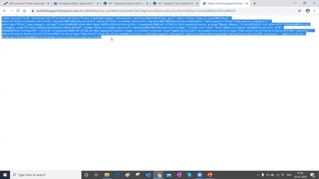 Episode 1 - Document Approval in SharePoint by using Adaptive Card in Microsoft Teams. смотреть онлайн