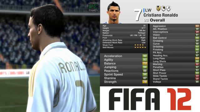 Cristiano Ronaldo from FIFA 04 to 17 смотреть онлайн