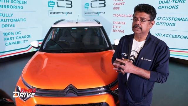Citroen eC3 Electric Car Launch, Pre-Booking and Price - Saurabh Vatsa, Brand Head- Citroen India смотреть онлайн