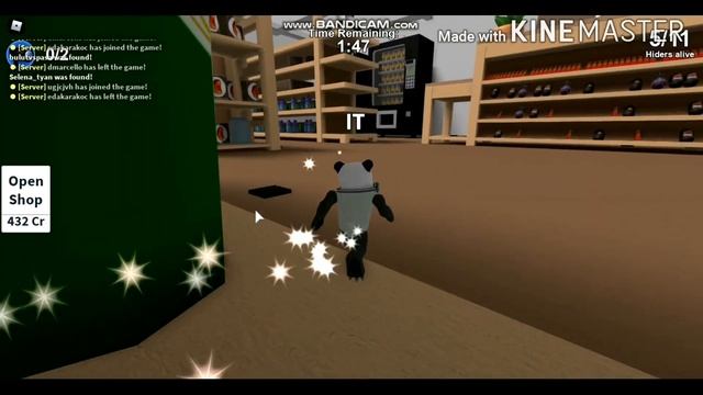 ТРЮКИ С ЧАЙНИКОМ И СПАВНЕРОМ! Roblox Hide and seek extreme смотреть онлайн