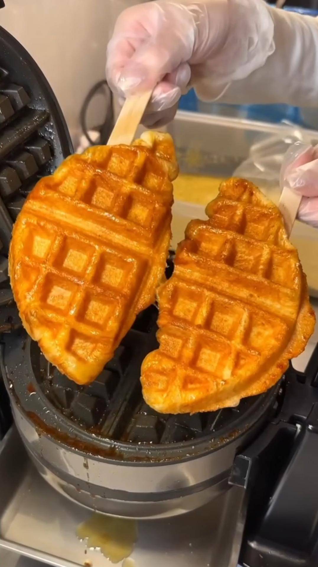 Вкуснейшие ВАФЛИ #shorts #вафли смотреть онлайн