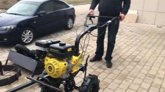 Первый пуск мотоблок Champion смотреть онлайн