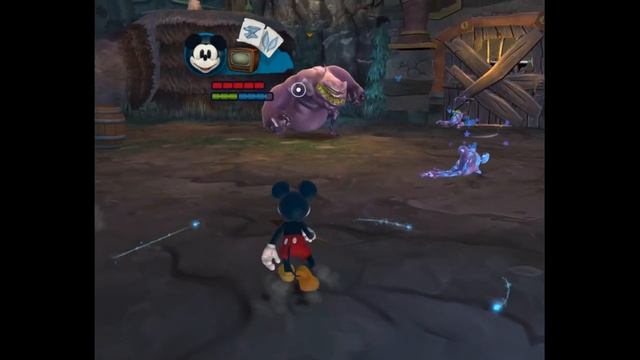 Disney Epic Mickey 2 The Power of Two 7 часть - пираты и кляксы! смотреть онлайн