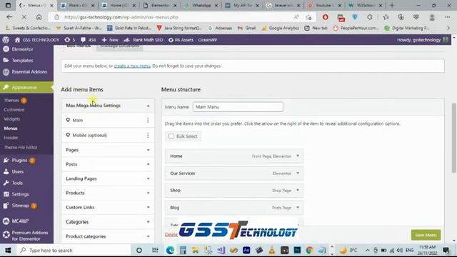 How To Add Mega Menu in WordPress Website | Simple Step to Add Mega Menu In WordPress Site | GSS смотреть онлайн