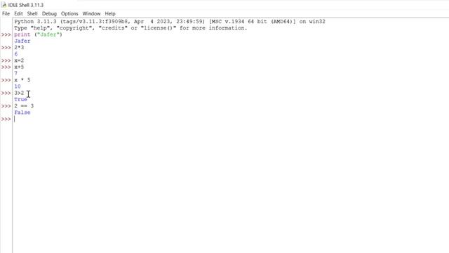Using Python and Python Default Code Editor (IDLE) смотреть онлайн