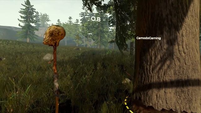 We Got Lost in a Scary Forest inhabited by ZOMBIES! - The Forest VR Gameplay смотреть онлайн