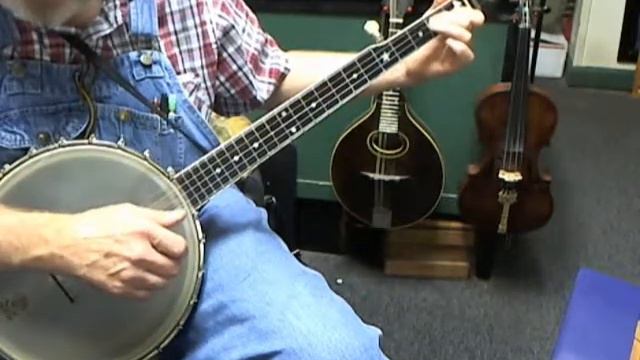 Amazing Grace - Frailing Banjo Lesson смотреть онлайн
