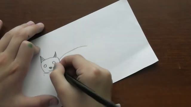 Как нарисовать кошку, кота. смотреть онлайн