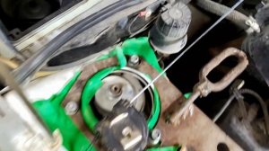 Лада калина 2. Кузовной ремонт. вытяжка передка и боковой  центральной стойки.